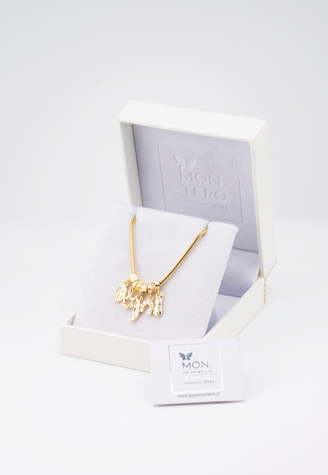 Pulsera Nara Gold Con Baño de Oro 24k