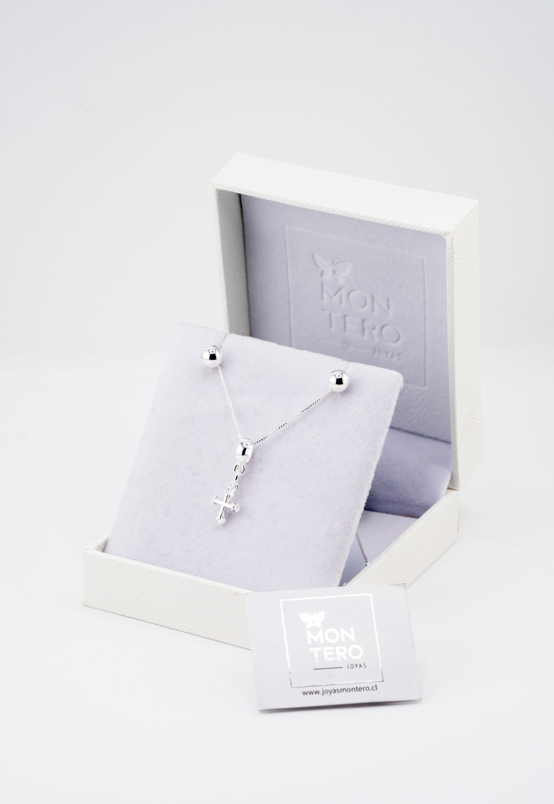 Conjunto Noah Baño de Oro Blanco y Microcircones Blancos