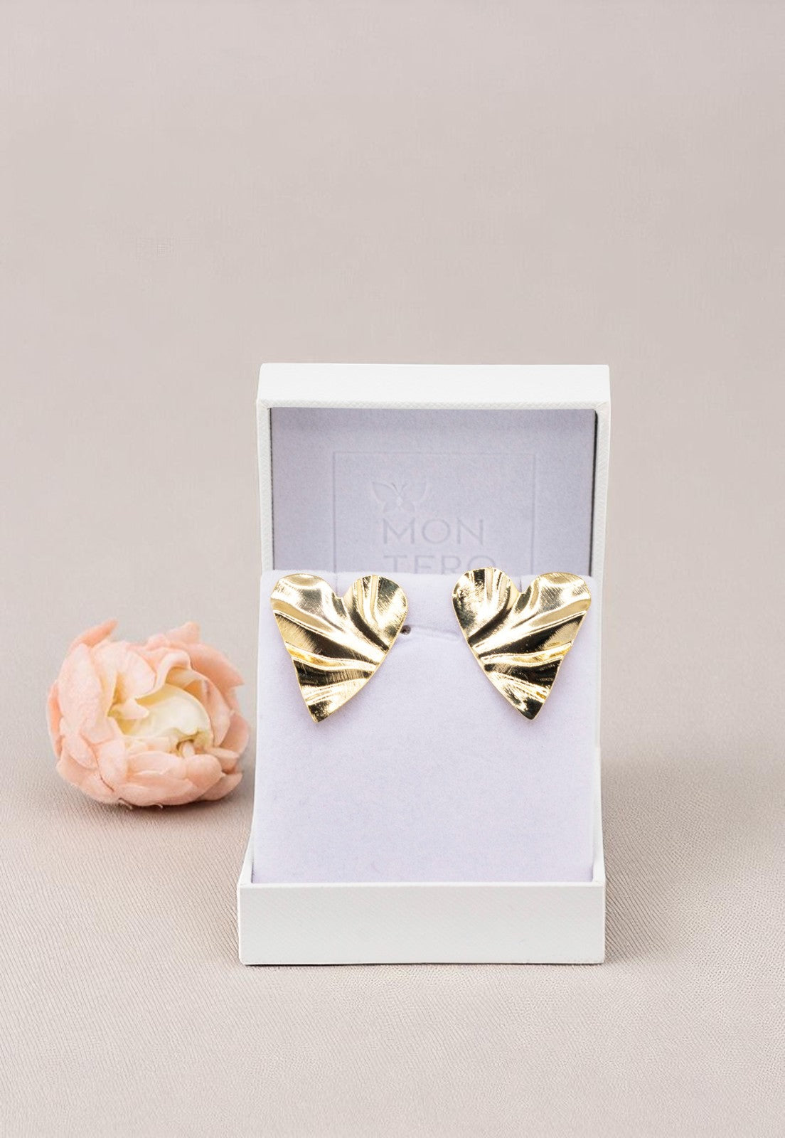 Aros Josefina Baño de Oro de 24k