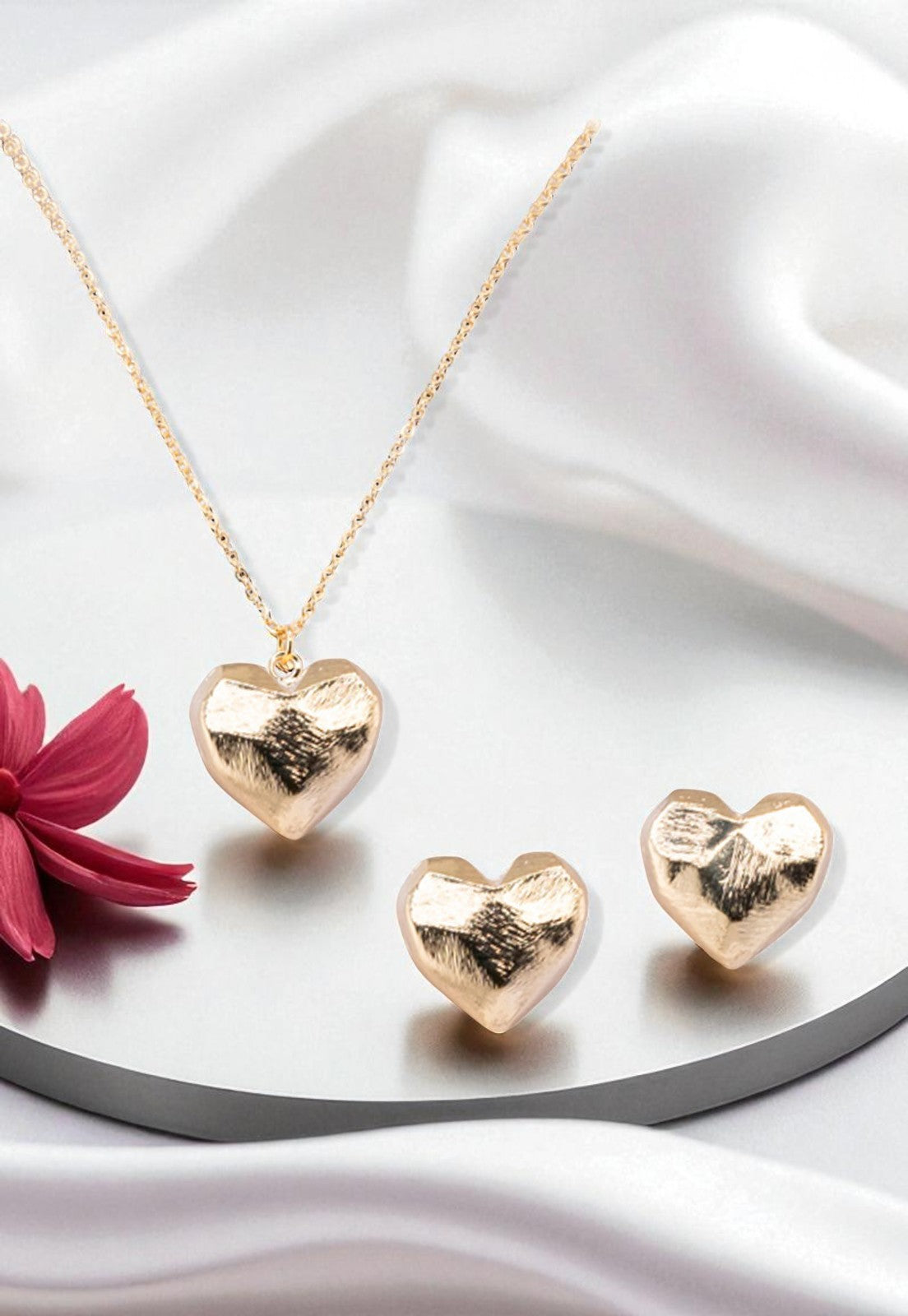 Conjunto Agustina Gold Con Baño de Oro 24k