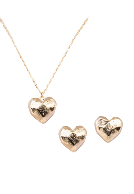 Conjunto Agustina Gold Con Baño de Oro 24k