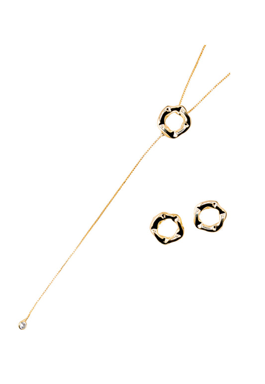 Conjunto Leonor Gold en Baño de Oro 24k