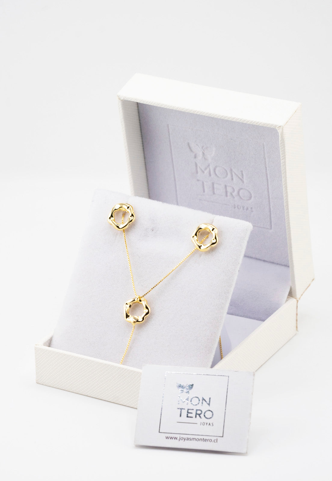 Conjunto Leonor Gold en Baño de Oro 24k