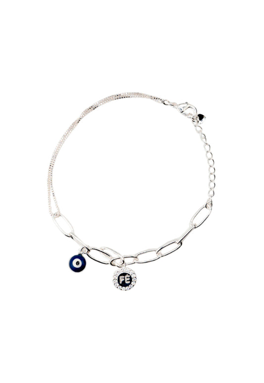 Pulsera Mara Silver Con Baño de Oro 24k
