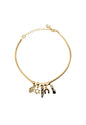 Pulsera Nara Gold Con Baño de Oro 24k