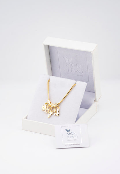 Pulsera Nara Gold Con Baño de Oro 24k