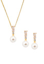 Conjunto Estefania Gold 24K Perla Organica