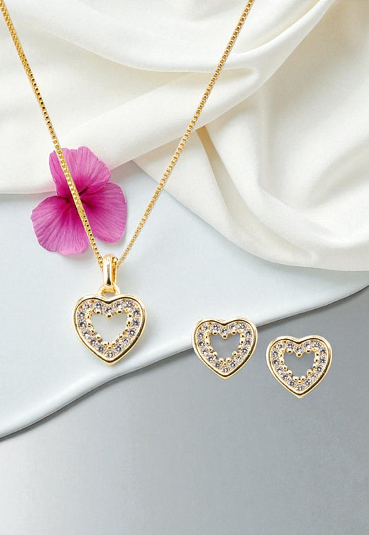 Conjunto Allegra Gold 24K Micro Circones