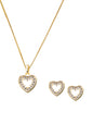 Conjunto Allegra Gold 24K Micro Circones