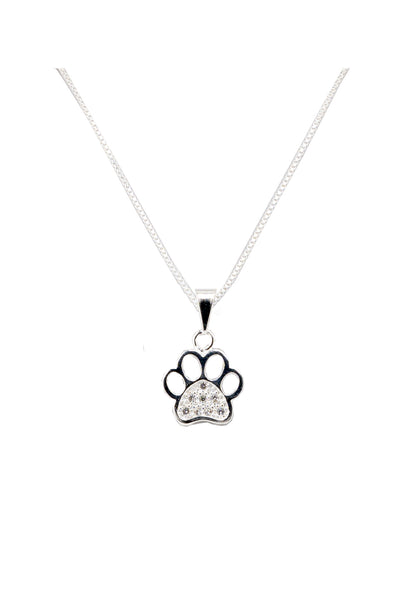 Collar Odie Baño de Oro Blanco