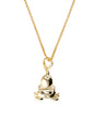Collar Miku Gold Baño de Oro 24k Microcircon