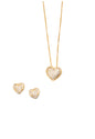 Conjunto Rita Gold Baño de Oro 24k y Microcircones