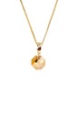 Colgante Lucia Gold 24K Cristal Genuino Golden Shadow