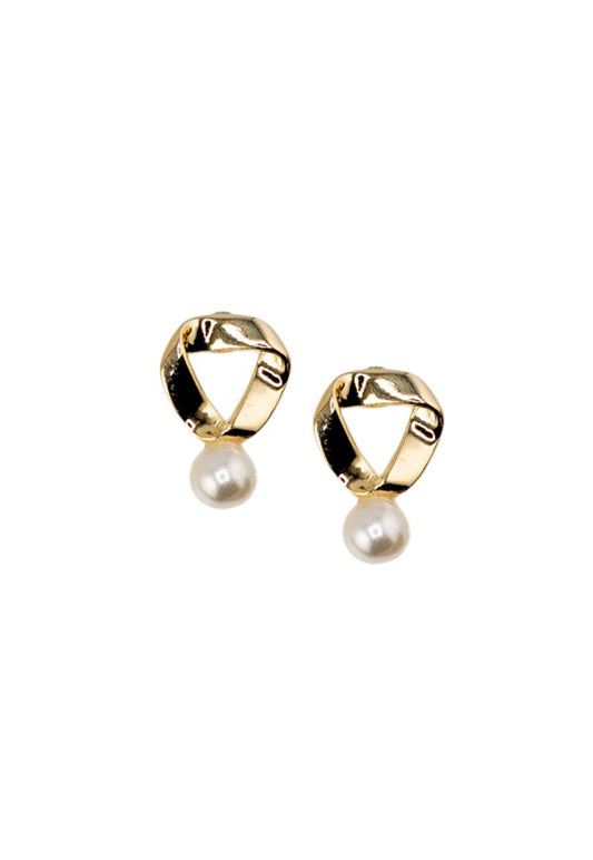 Aros Rania Gold Baño de Oro 24k