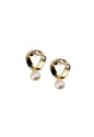 Aros Rania Gold Baño de Oro 24k
