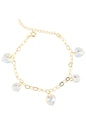 Pulsera Romance Gold 24k Cristal Genuinos Aurora Boreal