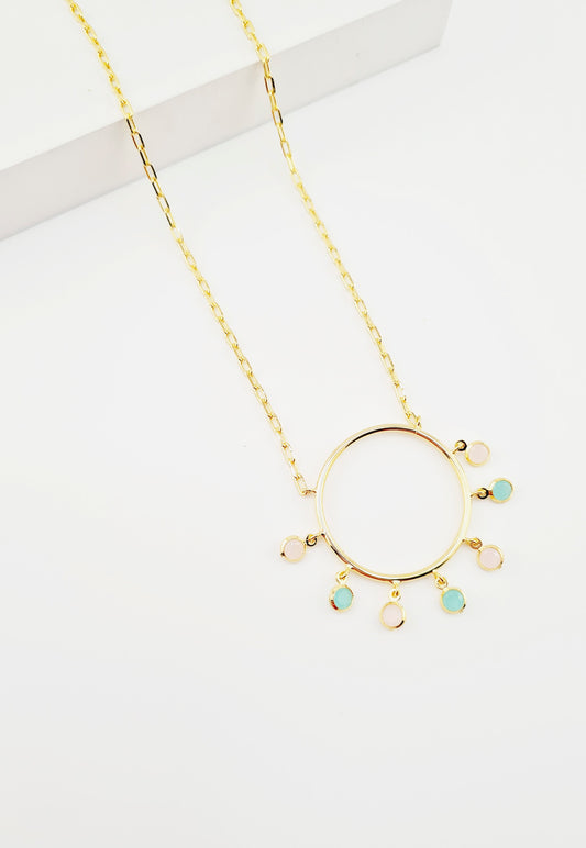 Collar Sunset Baño de Oro 24k