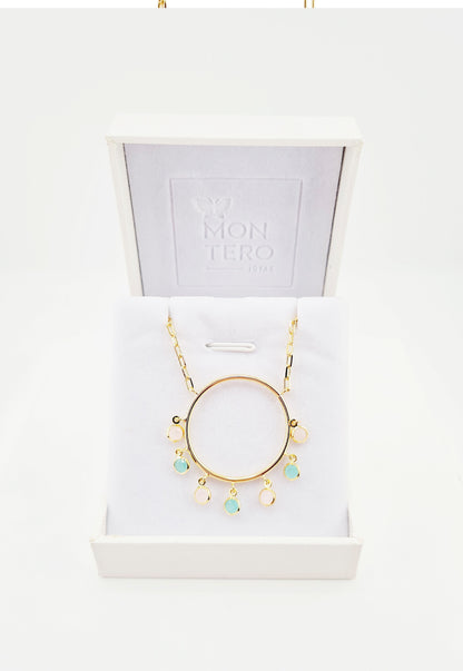 Collar Sunset Baño de Oro 24k