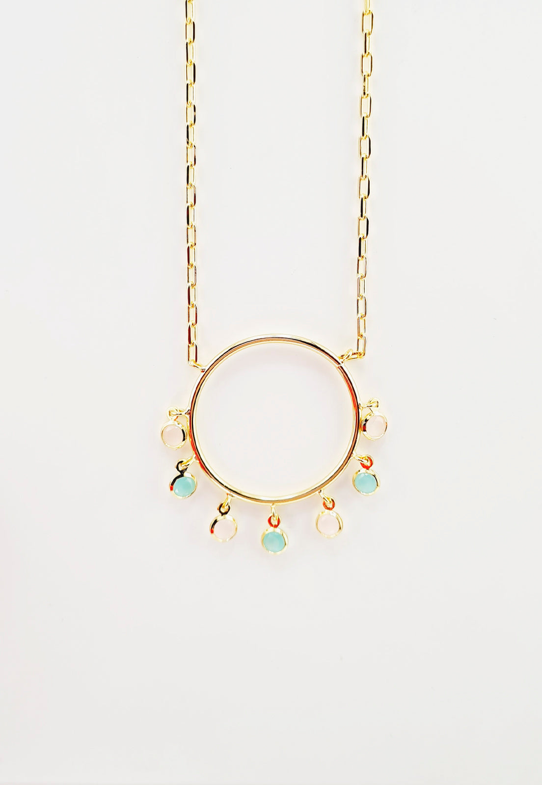 Collar Sunset Baño de Oro 24k