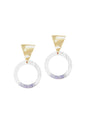 Aros Rio Baño Gold 24K