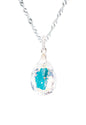 Collar Capricho Plata 925 Cristal Genuino Aurora Boreal