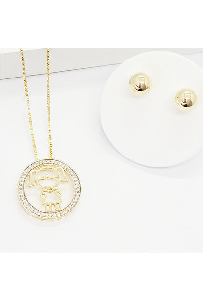 Conjunto Vida Niña Gold
