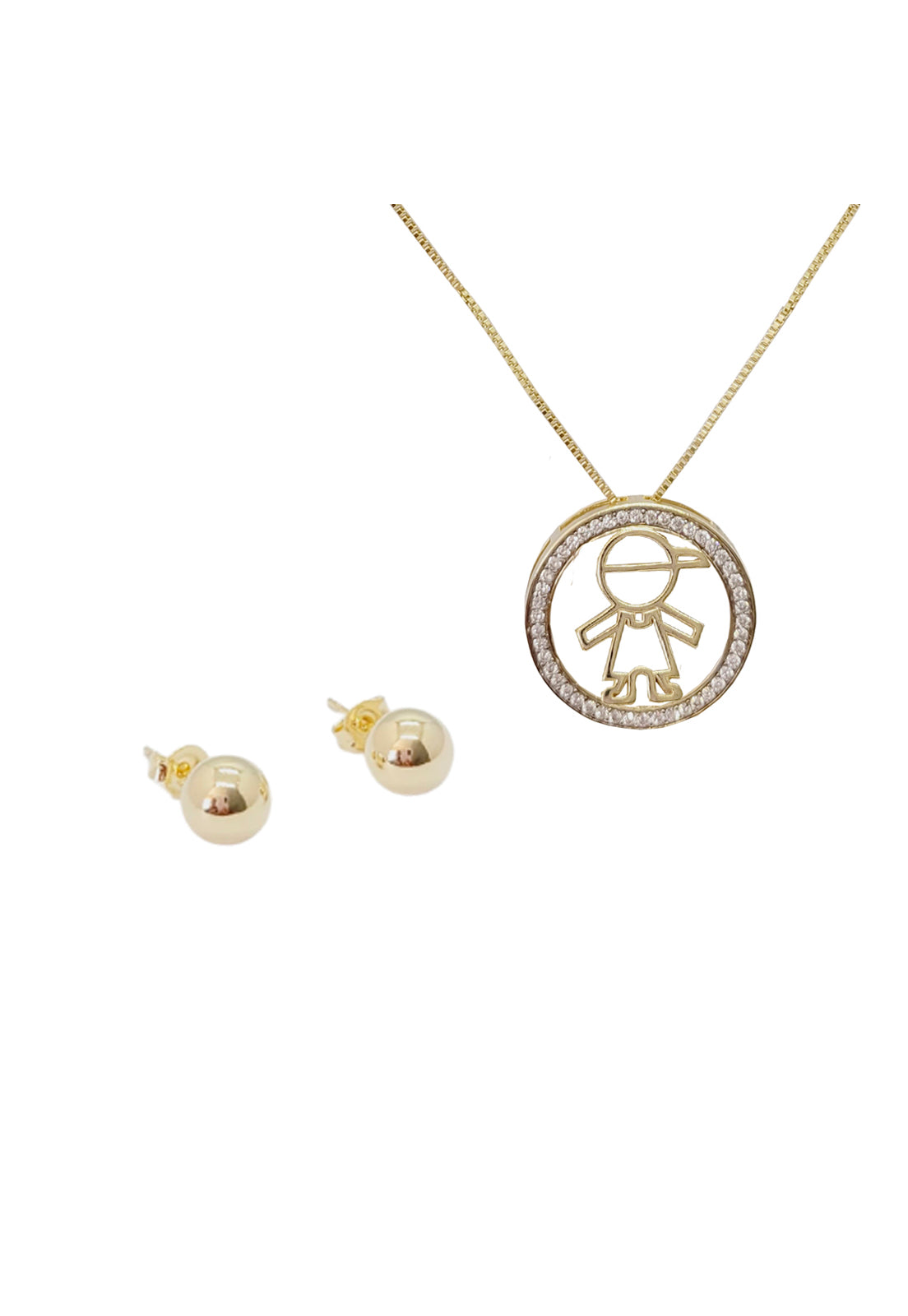 Conjunto Vida Niño Gold