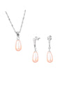 Conjunto Marsella Perlas Organicas Peach